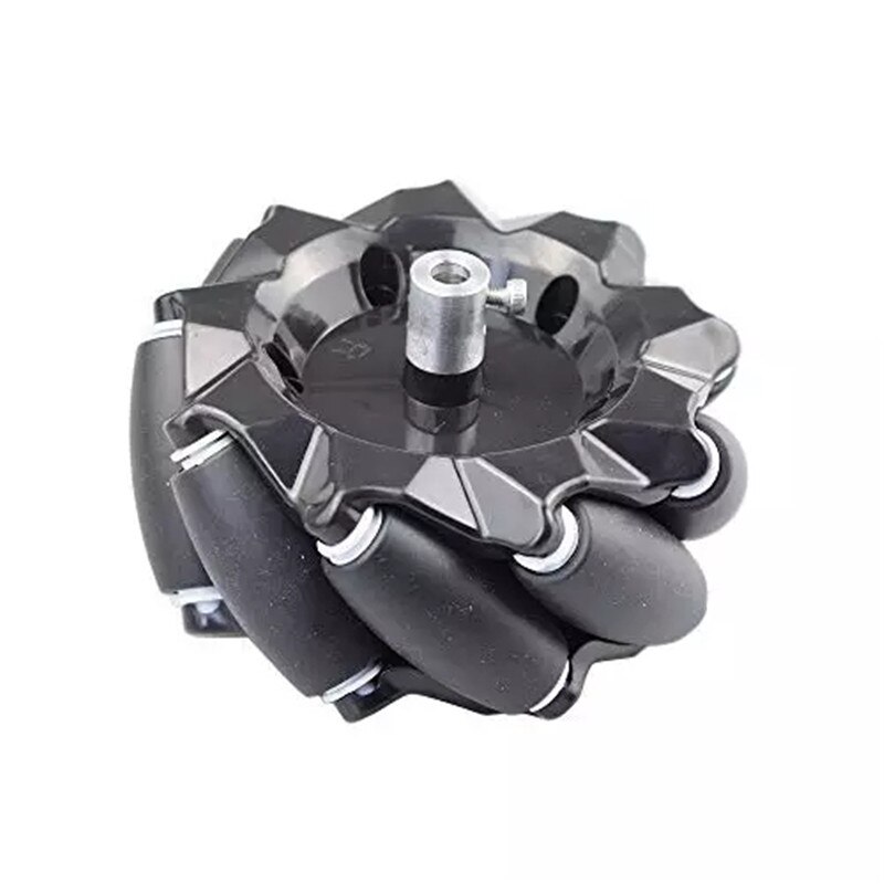 10KG de carga 80mm rueda Mecanum OmniSmart coche Robot con 6mm centros para Arduino Rasbperry Pi de la madre de juguete