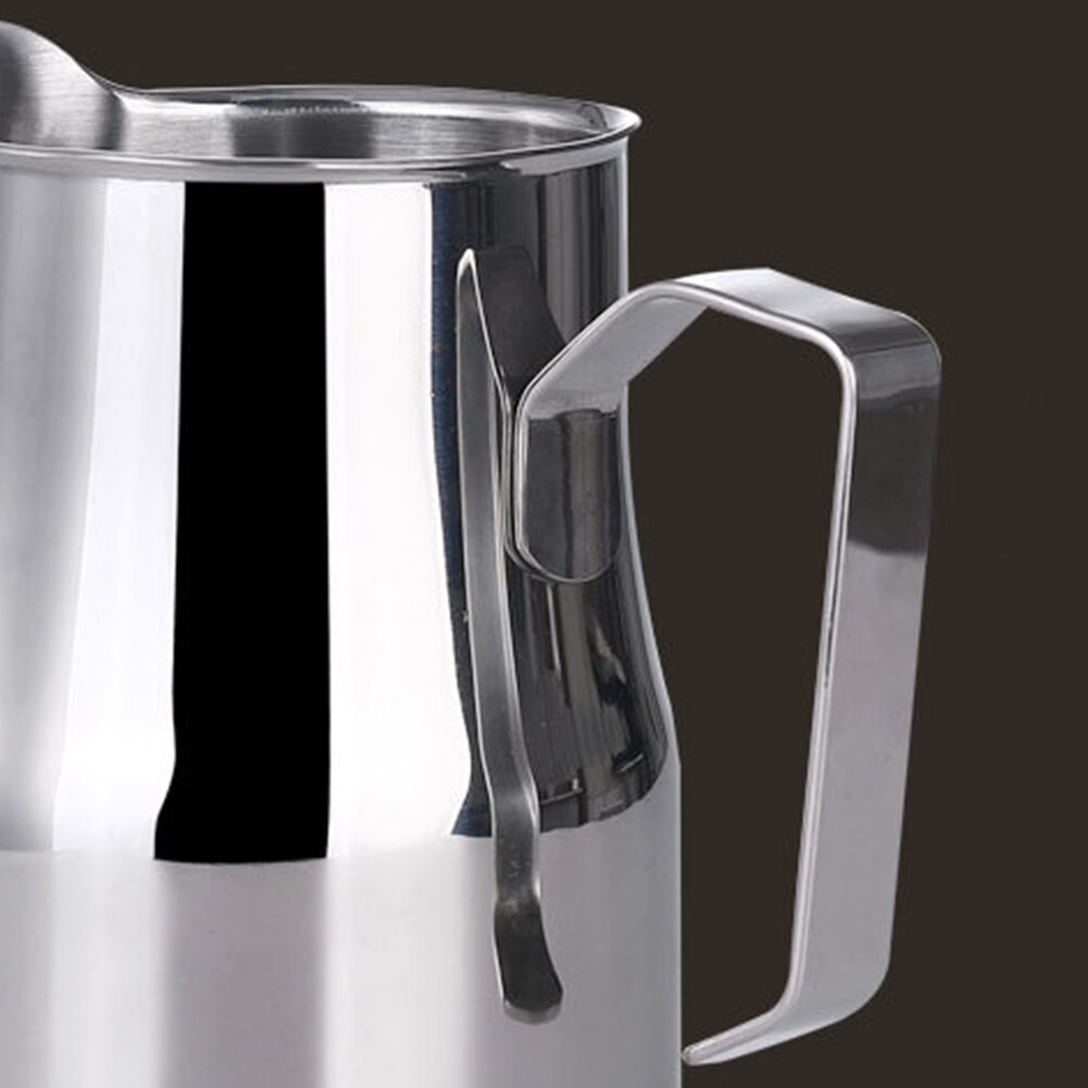 Barista drinks kaffe mælk kande kande håndværk skummende latte rustfrit stål