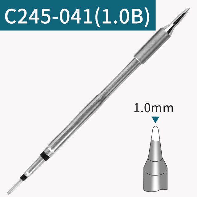 Universal jbc  c245 loddekolbespids  t245- a håndtag svejsedysegreb kompatibel med jbc  t245 og ud -1200 loddestation: C245-041