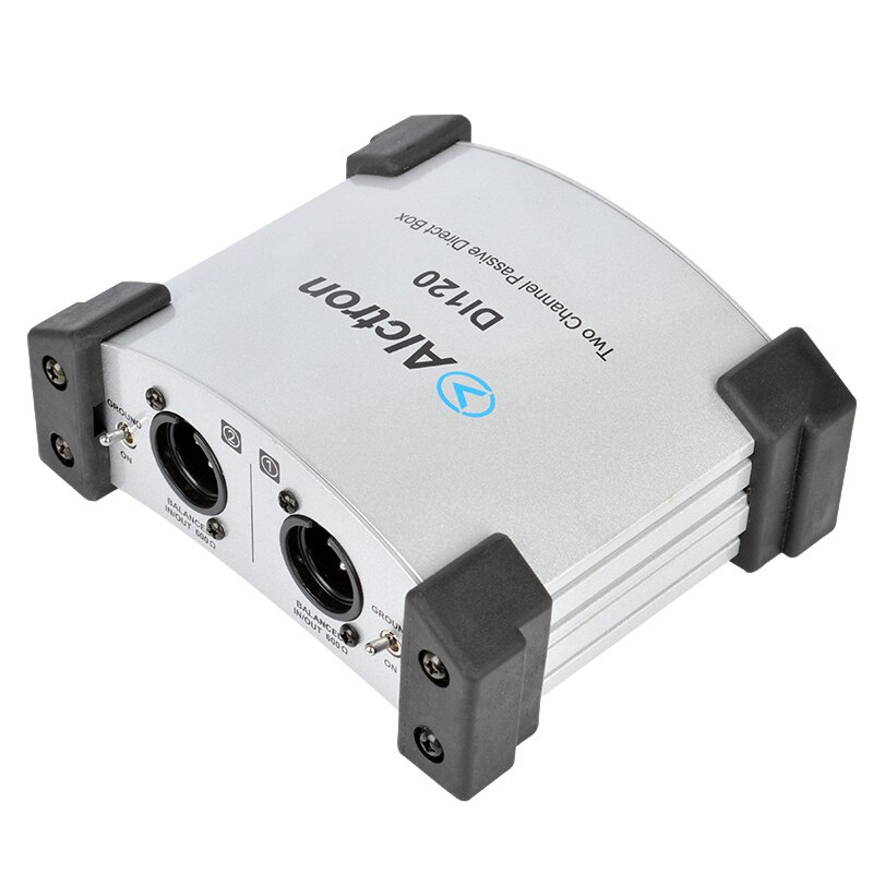 Alctron DI-120 two-channel passive direct box DI box for keyboard,acoustic and electric guitar