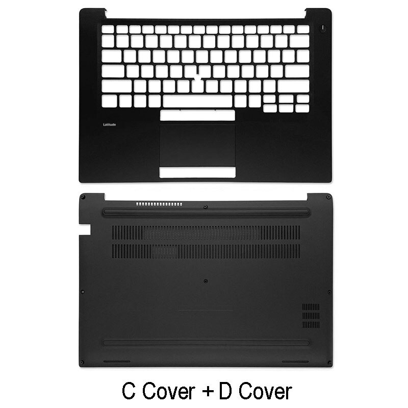 Laptop LCD Back Cover For Dell Latitude E7490 7490 Front Bezel Hinges Hinges Cover Palmrest Bottom Case A B C D Cover Black