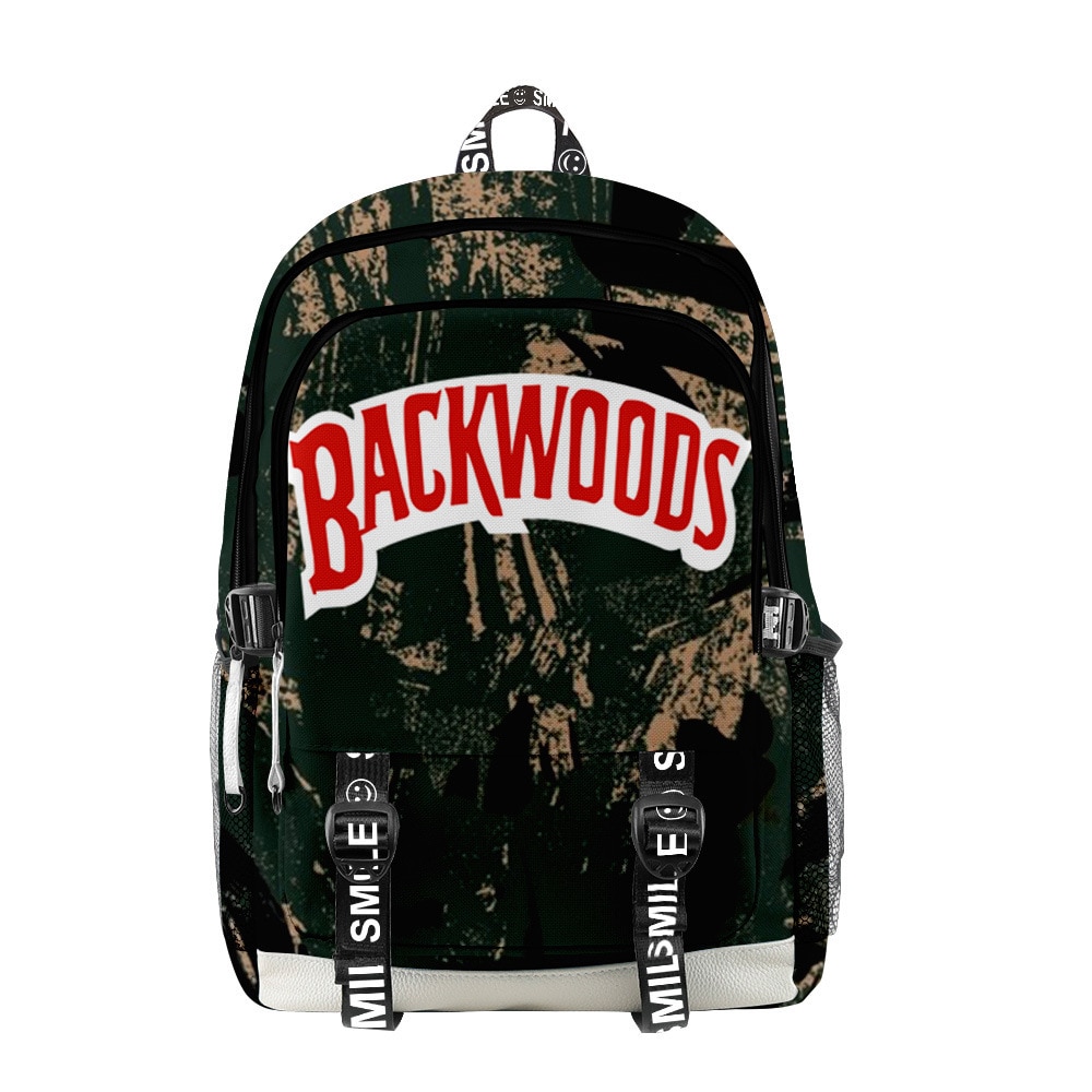 Backwoods 3d Printed Backpack School Student Casual Book Backpack Laptop Bag