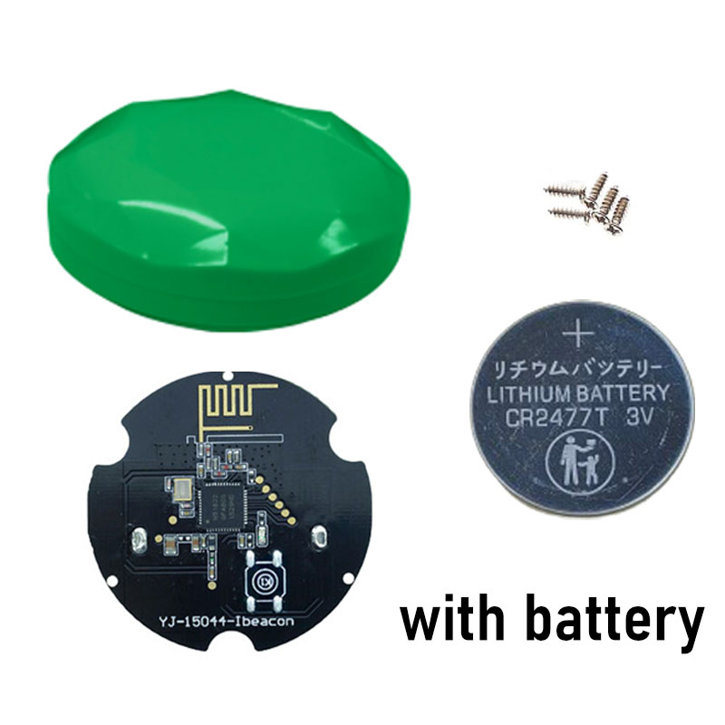 Holyiot iBeacon Bluetooth nRF51822/nRF52810 Module 4.0 BLE Beacon Indoor Positioning Low Power Consumption Waterproof With Case: Orange