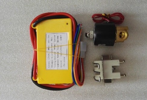 12VDC Gas Ontsteking Control Box + Bougie + 12V 1/4 &quot;Soleniod Ventiel Automatische Gas Ontsteker Unit Voor brander En Oven