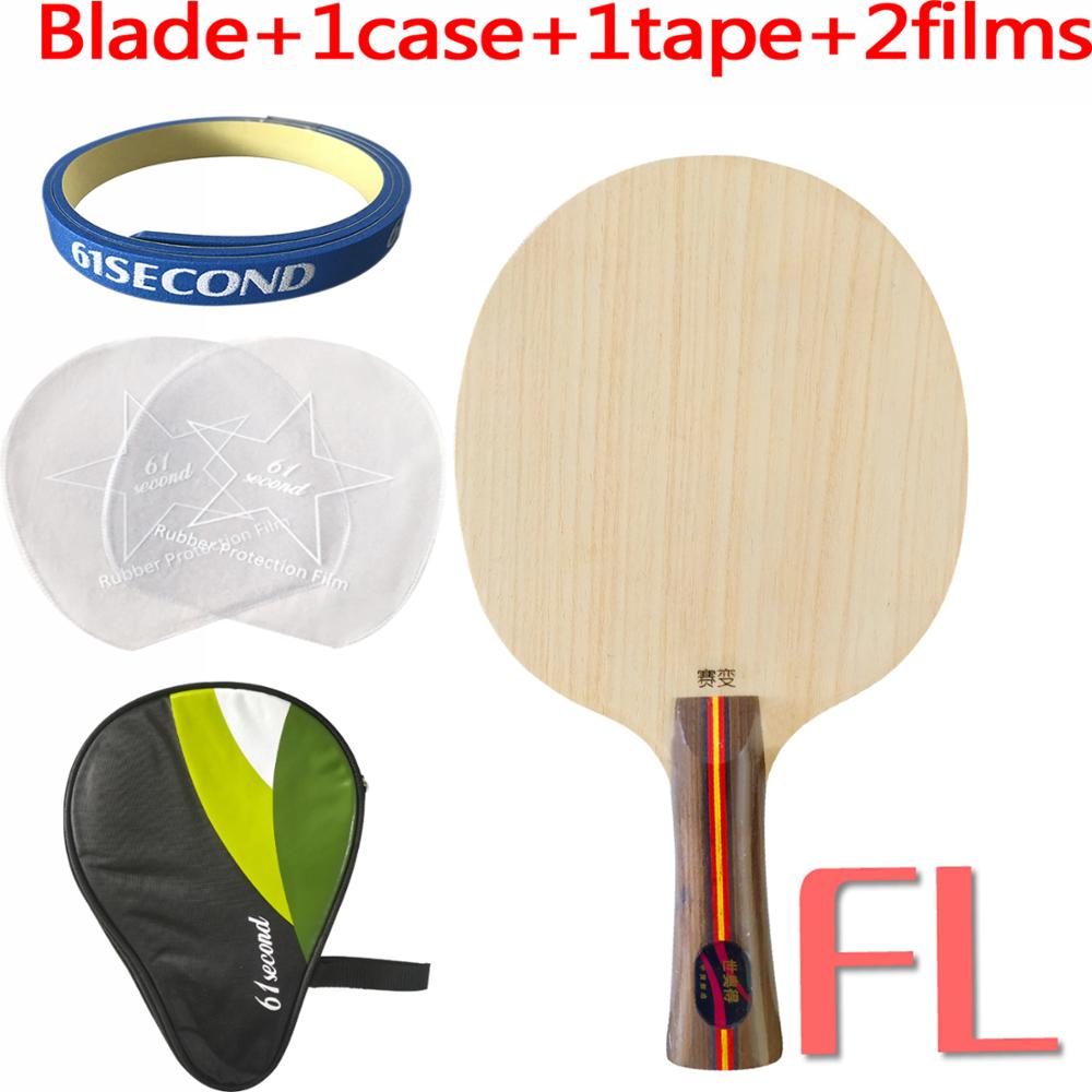 Sword subdue table tennis blade for long out table tennis rubber: FL  with H 1case