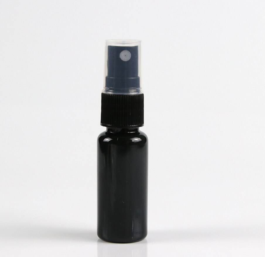 Flacon vide en plastique noir pour parfum, récipient d&#39;emballage pour cosmétiques, 100x10ml, 20ml, 30ml, 50ml, 100ml