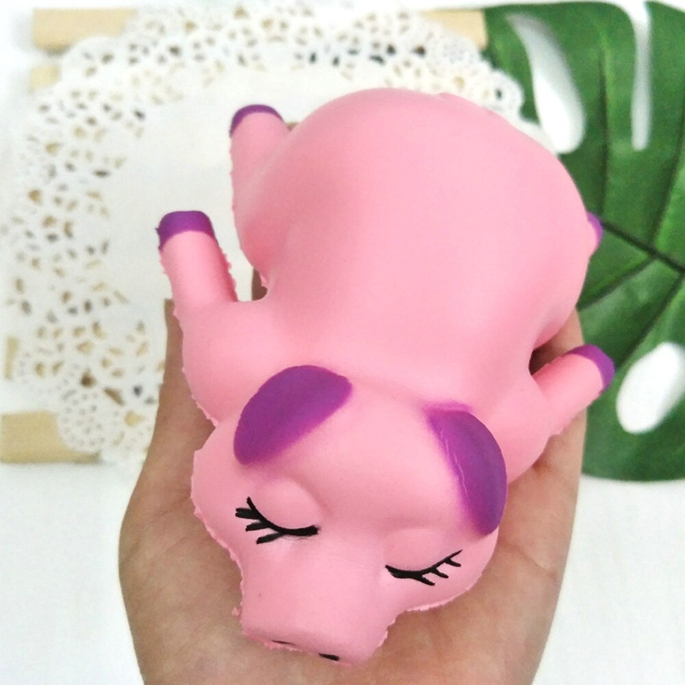 Papa pig decompression toy slow rebound PU toy Adorable Pig Slow Rising Cream Scented Stress Relief Toys L0110