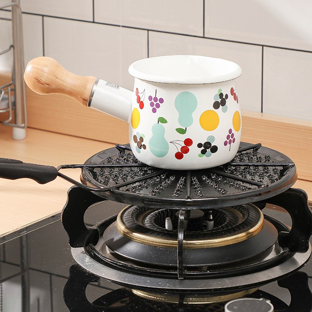 Gas Stove Heat Conduction Absorb Diffuser Kitchen Stove Top Flame Reducer Plate Household Cookware Part Heating Plate Accessory