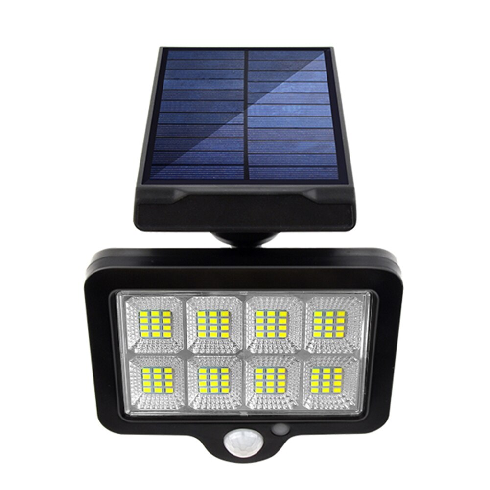 LED Solar Wall Light Outdoors Motion Sensor Waterproof Garden Lighting + 5m Extension Cable Courtyard Fence Driveway Street Lamp: 96LED