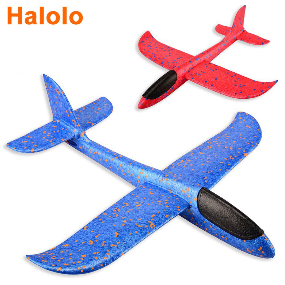 Halolo Epp Schuim Hand Gooien Vliegtuig Outdoor Lancering Zweefvliegtuig Vliegtuig Kids Toy 35Cm Interessant Speelgoed Vliegtuig Speelgoed Vliegtuig speelgoed
