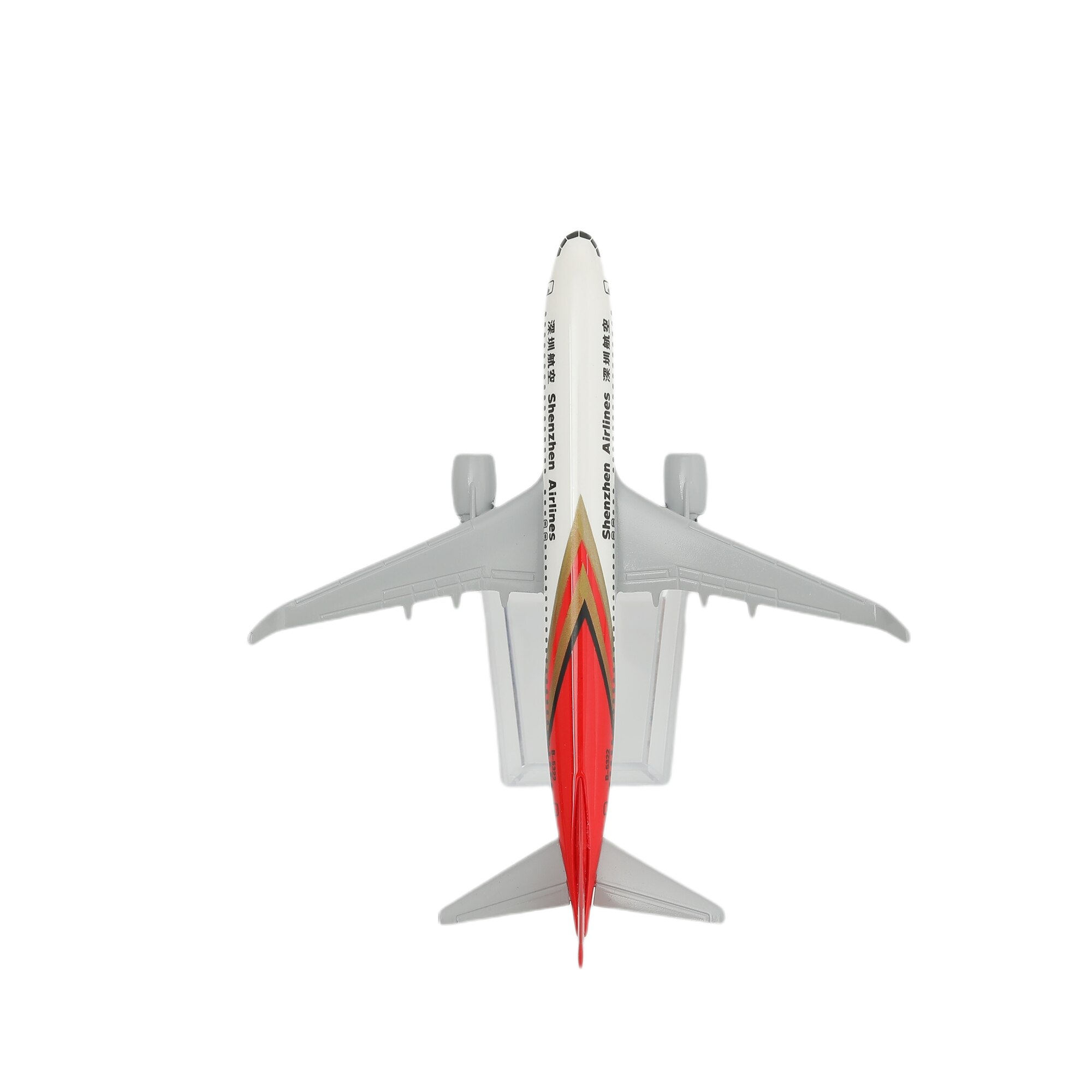 Shenzhen Airlines Boeing 737 Aircraft Model 15cm Alloy Aviation Collectible Diecast Miniature Ornament Souvenir Toys