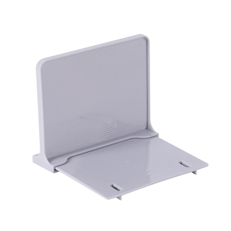 XX9A All-purpose Book Ends Sorter Container Document Organizer Book Stoppers Slim Book Shelf Holder for Girls Women Students: Grey