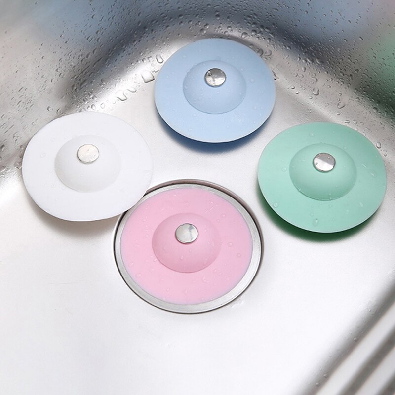Desagüe antibloqueo con ventosa de silicona para desagüe de suelo, filtro de desagüe, accesorios para el baño y la cocina