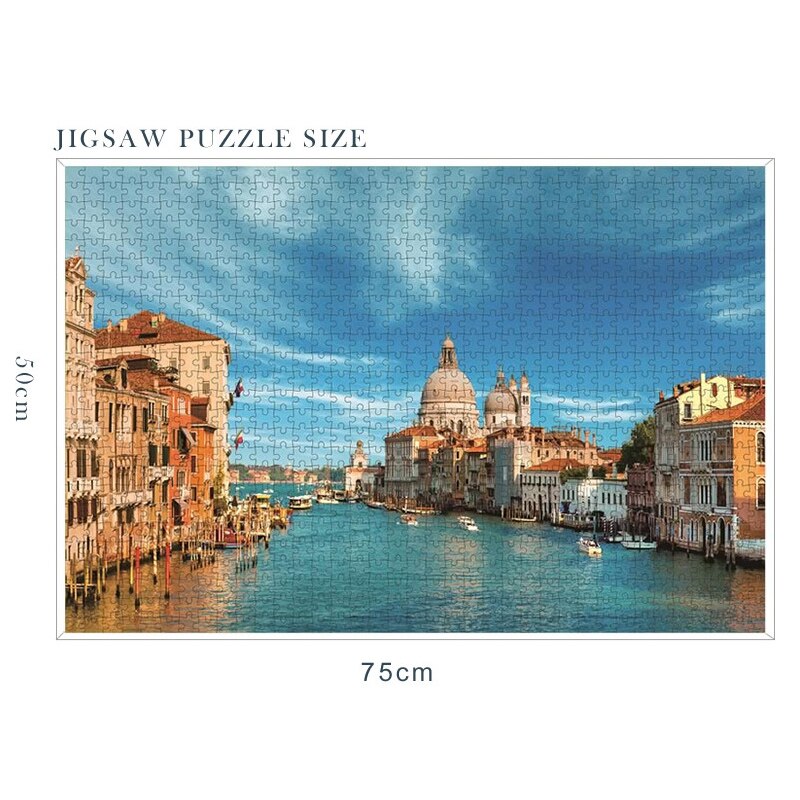 Puzzel Met Doos Foto Puzzel 1000 Stuks Mini Papier Montage Puzzel Speelgoed Voor Volwassenen Kinderen Educatieve Spelletjes Speelgoed