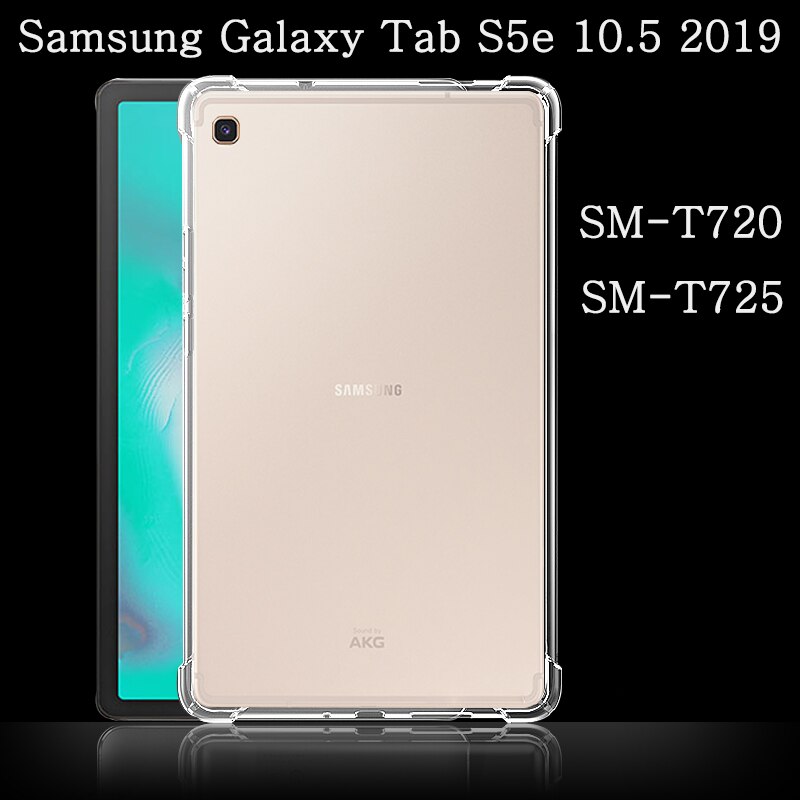 Funda Samsung Galaxy Tab A7 Lite S4 S5e S6 7.0 8.0 10.1.4.5 P200 T280 T290 T500 T510 T590 T720 T830 T860 T870 T970 futerał silikonowy: SM-T720  SM-T725