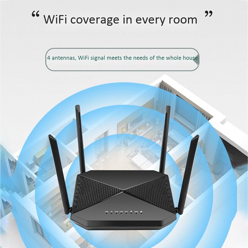 4G Wireless Router Enterprise Class Home 3G Plug-In Card, Wifi To Wired Cpe Monitoring Mobile