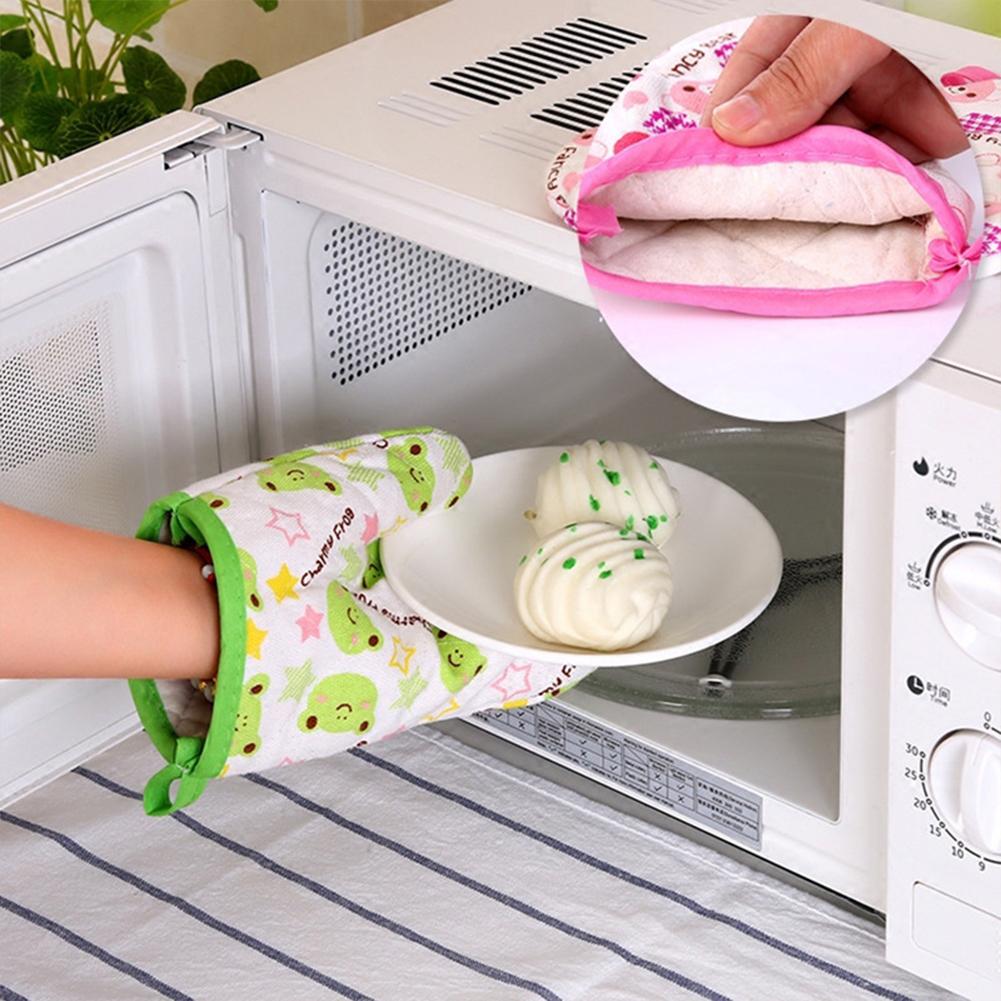 Gant de cuisine Anti-brûlure, 1 pièce, épais, isolant thermique, cuisson au four micro-ondes, antidérapant, spécial