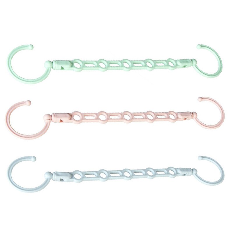 5 Holes Multifunctional Clothes Hanging Chain Metal Clothes Closet Hangers Shirts Tidy Hangers Save Space Clothing Organizer