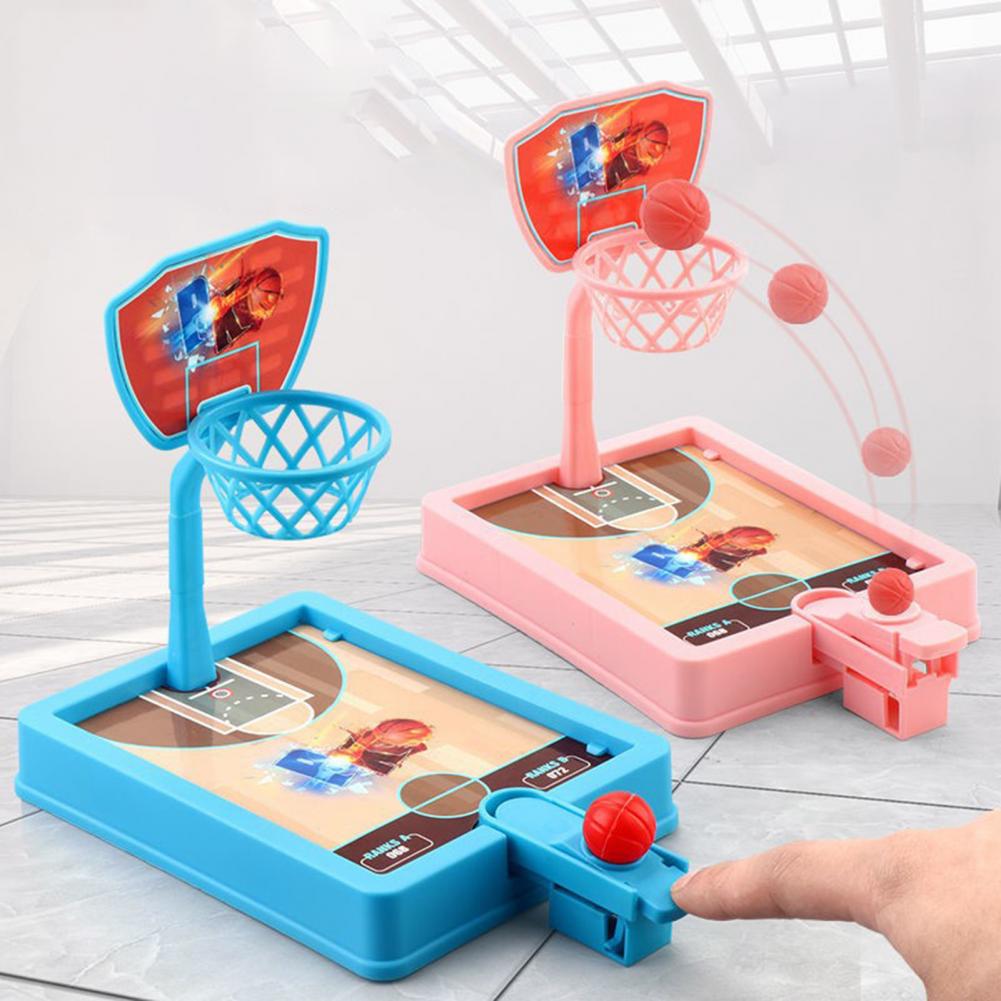 Mini Basketball Spielzeug Hohe Simulation Familie Interaktive Einstellbare Frühen Lernen Desktop-Basketball-Spiel für Kinder