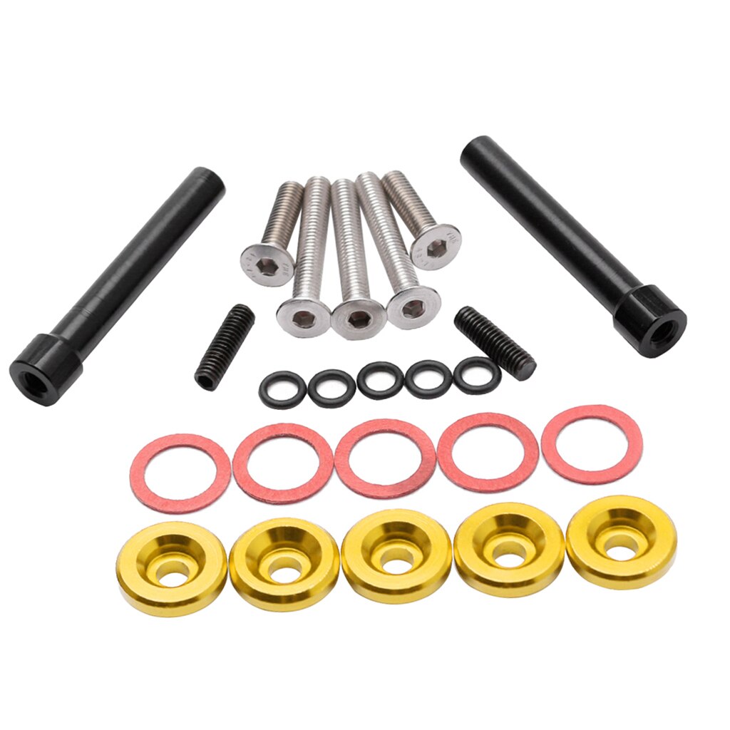 ALUMINUM Engine VALVE COVER WASHER SEAL BOLT NUT KIT YC101328