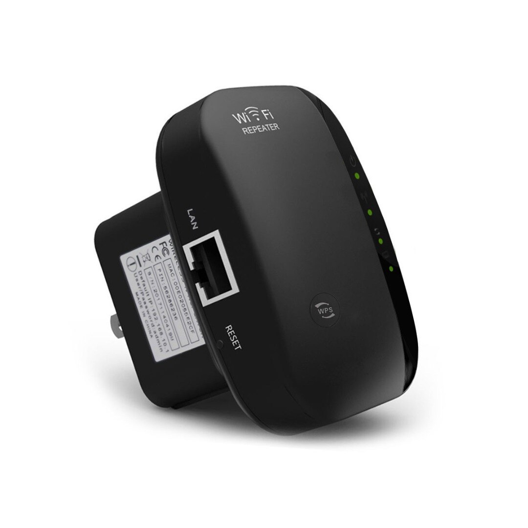 MAYITR 1pc High Speed WiFi Range Extender Portable Wireless Signal Repeater Shockproof Internet Booster Network Router