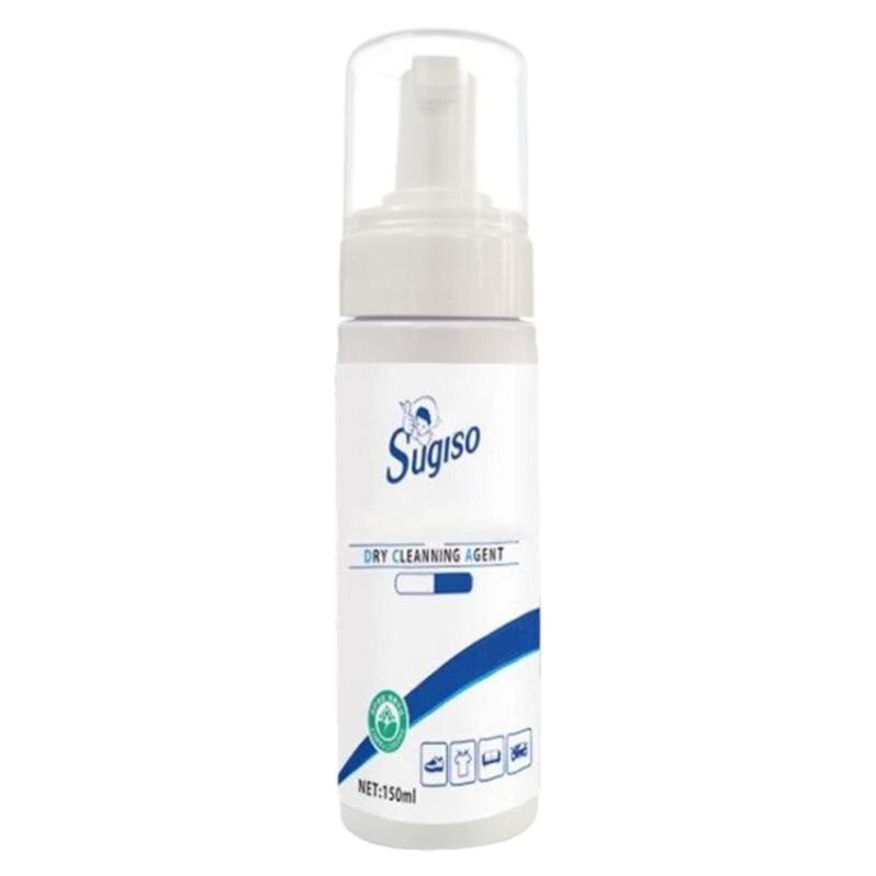 100ml Multi-purpose Waterless Clothing Cleansing Agent Foam Dry Cleaning Agent Liquid Stains Dust Cleaning Down Jacket Cleaner: Default Title