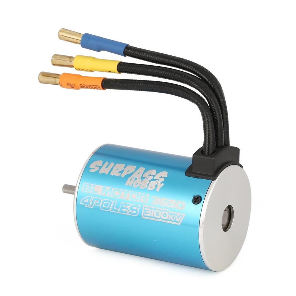 Waterproof 3650 3100KV 3500KV 3900KV 4300KV Brushless Motor for Redcat Traxxas HSP HPI Kyosho 1/8 1/10 RC Car Monster Buggy Truc
