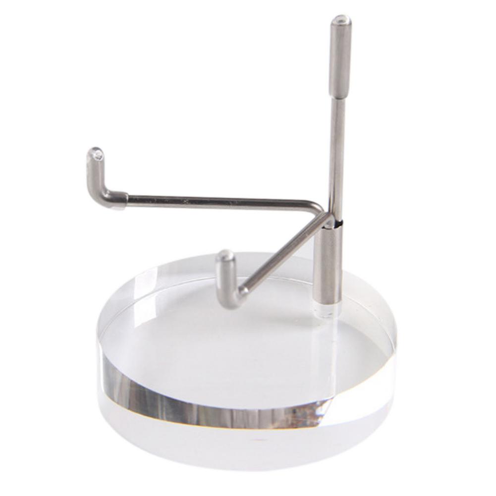 Fengtaike Supporto Per Sfere Di Cristallo - 2 Pezzi In Lega Metallica, Per Decorazione Uova O Oggetti Rotondi Fino A 9cm - Foto 8