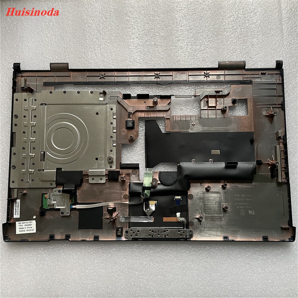 Original Laptop for Lenovo ThinkPad L530 C Cover Palmrest Keyboard border shell With Touchpad Key Fingerprint Cable 04X4691