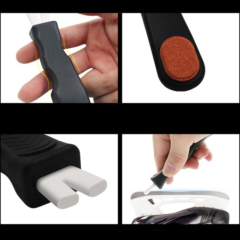 Ice Skate Sharpener Skating Edge Blade Handheld Skate Sharpener for Figure Skate T4MF