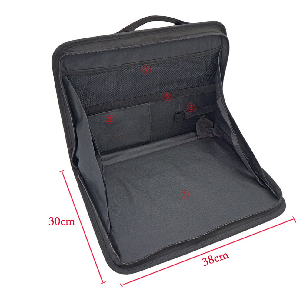 Folding Table Car Back Seat Storage Tidy Organiser Holder Tray Car Laptop Computer Desk Mount Stand Auto Accessories