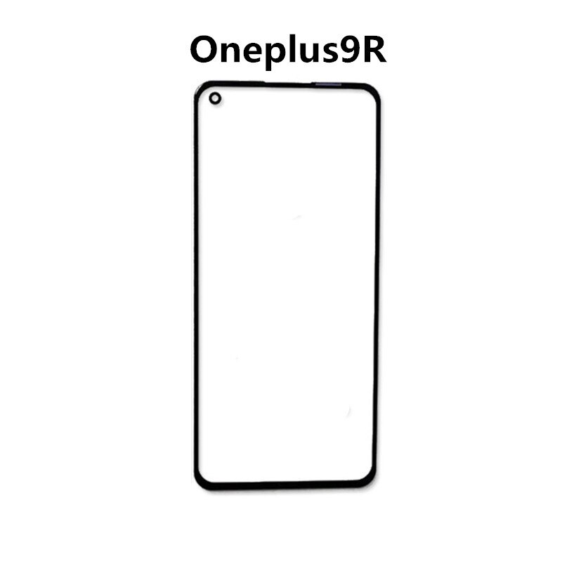 2 pcs Front Glass For Oneplus 5 5T 6 6T 7 7T 8T 9 9R One Plus Touch Screen LCD Outer Panel Lens Repair Replacement Part + OCA