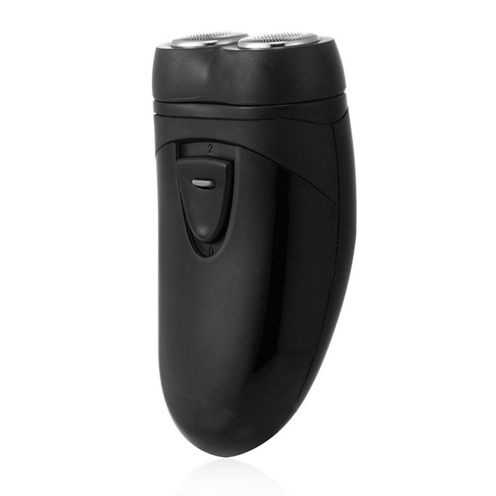 Kemei Elektrisch Scheerapparaat 2 Hoofd Draagbare Cordless Razor Scheerapparaten Batterij Aangedreven Multifunctionele Met Led Verlichting Haar Snijden