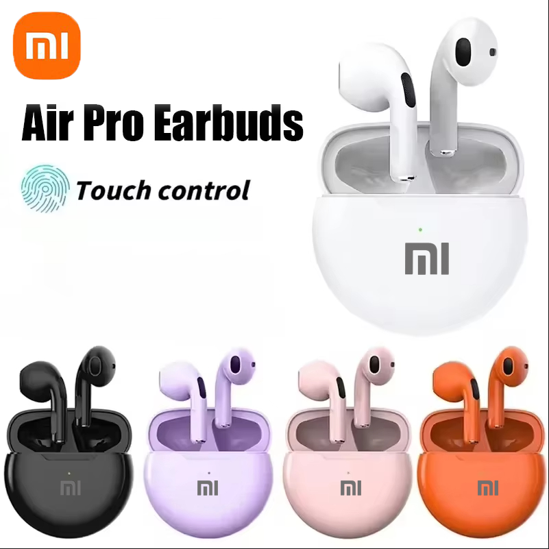 Xiaomi pro6 sem fio bluetooth fone de ouvido sem fio fones estéreo esportes à prova dwaterproof água microfone