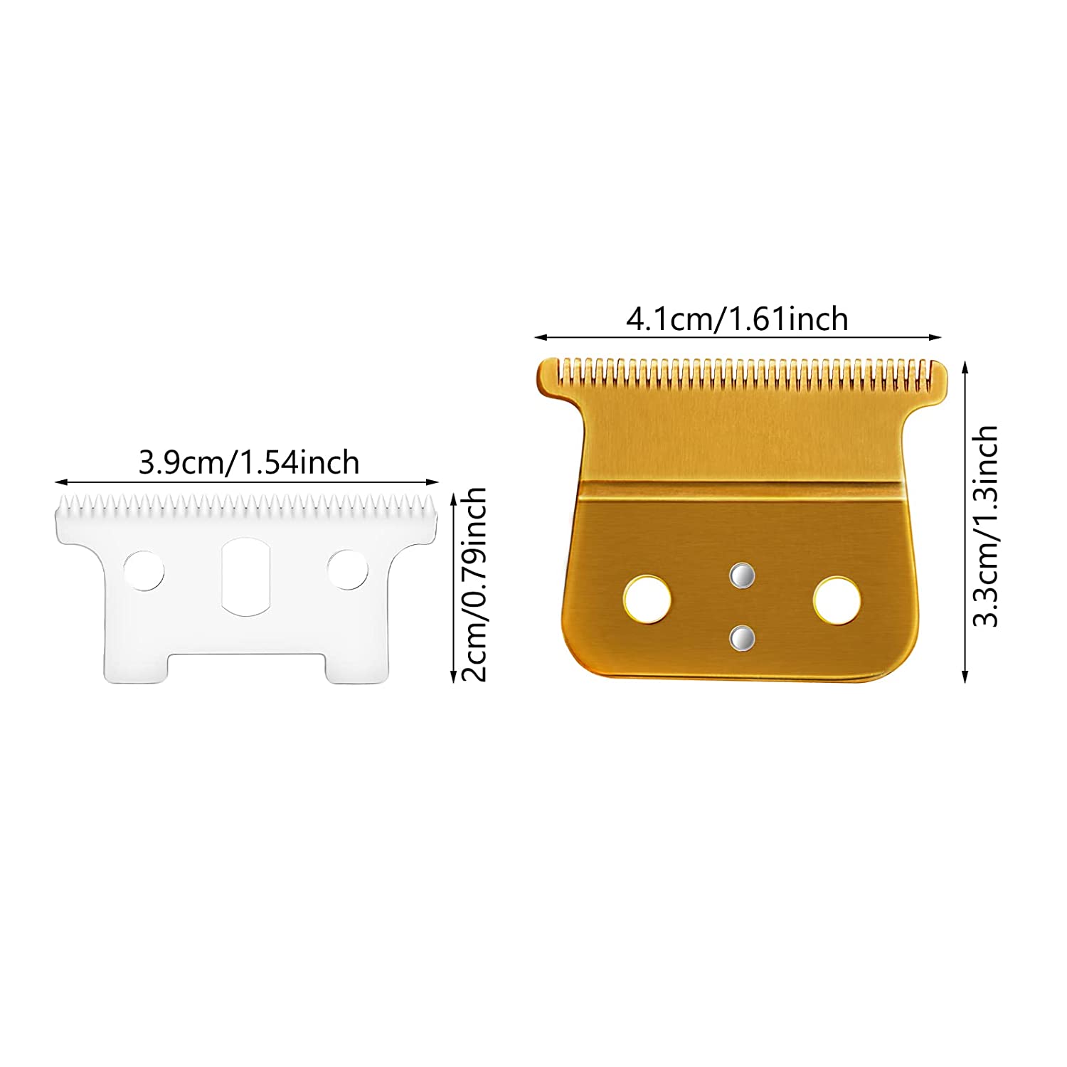 replacement blade for andis T-Outliner GTO,GO,SL,SLS,LS,LS2 (gold or Silver) hair clipper machine hair trimmer