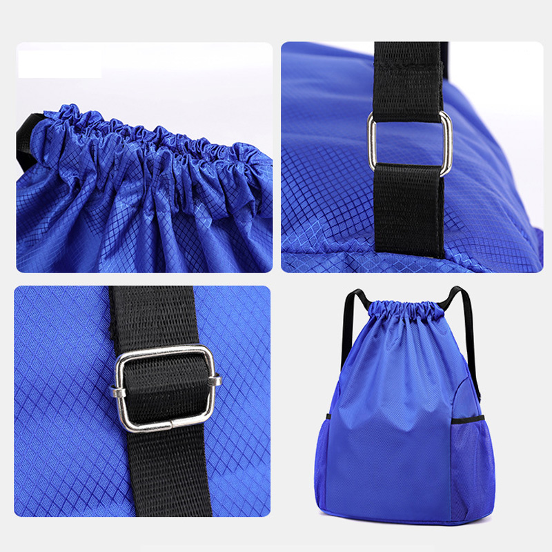 Trekkoord Zak Rugzak Mannen En Wome Eenvoudige Rugzak Grote Capaciteit Trekkoord Fitness Sporttas X402A