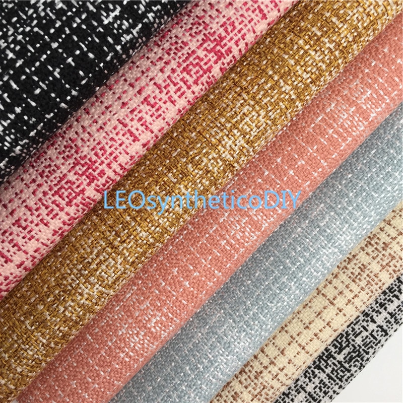 1PC 21X29CM Printed linen Fabric sheets For Making Bows LEOsyntheticoDIY T436A