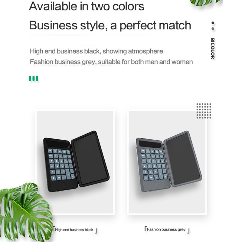 6.5 Inch Calculator Writing Tablet Portable with Rechargeable Smart LCD Handwriting Graphic Tablets Drawing Board