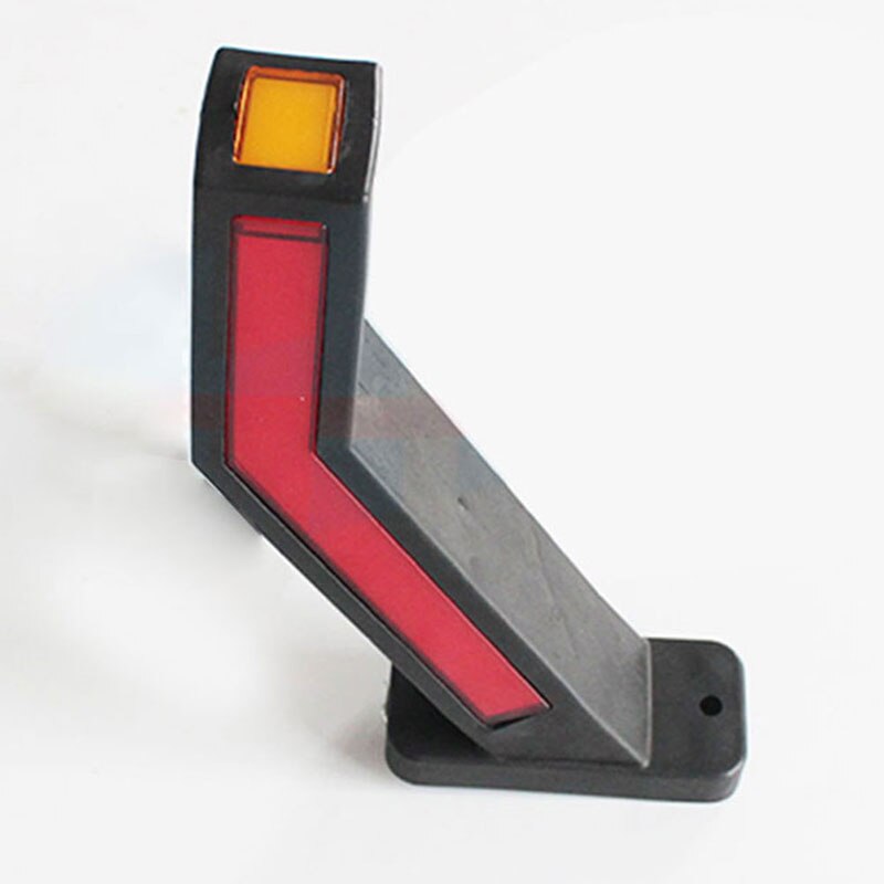 2Pcs Trailer LED Side Marker Light Truck LED Trailer Waist Light 12-24 V