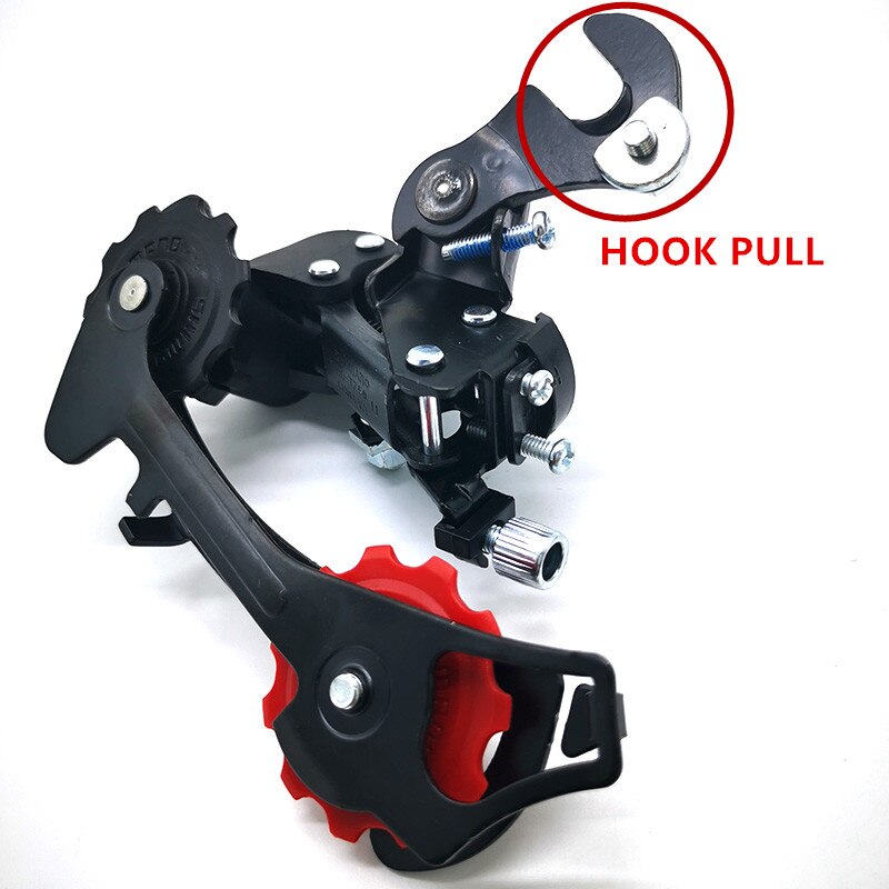 Cykel bagskifter direkte mount mtb bageste mech derailleur rd -tz50 tz500 18/21/ 6/7 speed aluminiumslegering cykeldele