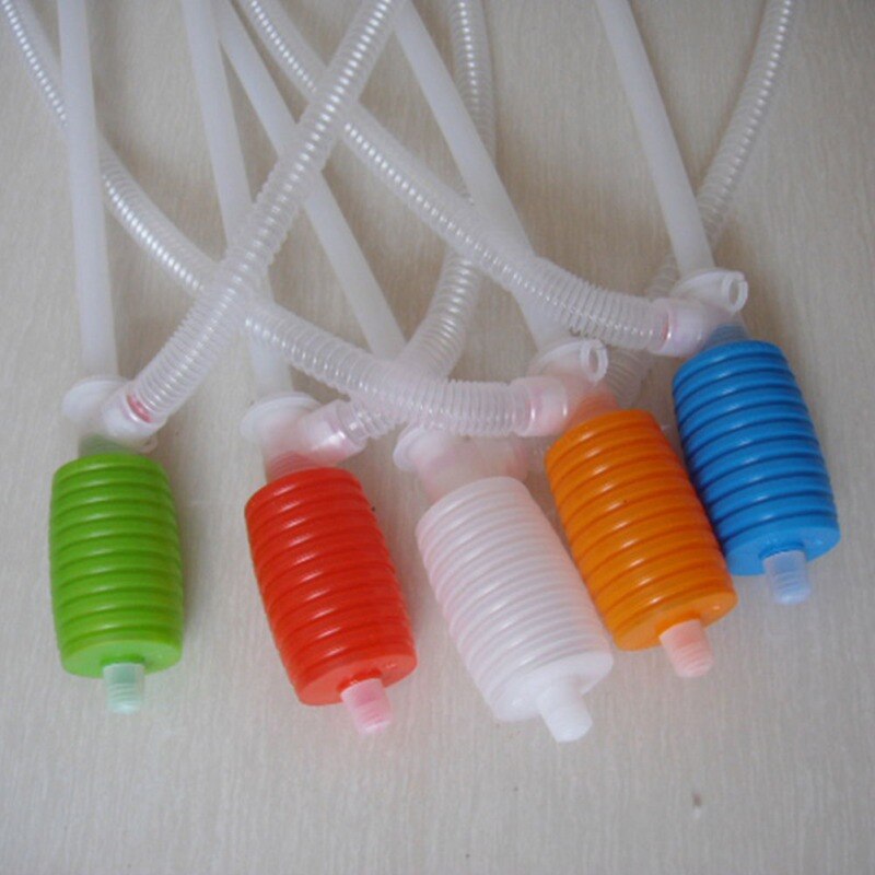 Auto oliepomp hand handmatige gasolie water vloeistof overdracht pomp sifon slang voor auto motorfiets vrachtwagen kleur willekeurig