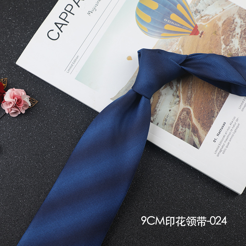 9cm Dot British Style Ties for Man Neckties Polyester Business Neck Tie for Men Formal Dress Cravat Wedding Party Gravat Tie