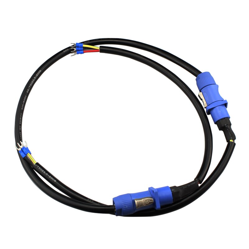 Stekker luchtvaartvoeding voor led-display stroomkabel en connectoradapter podiumverlichting 20a