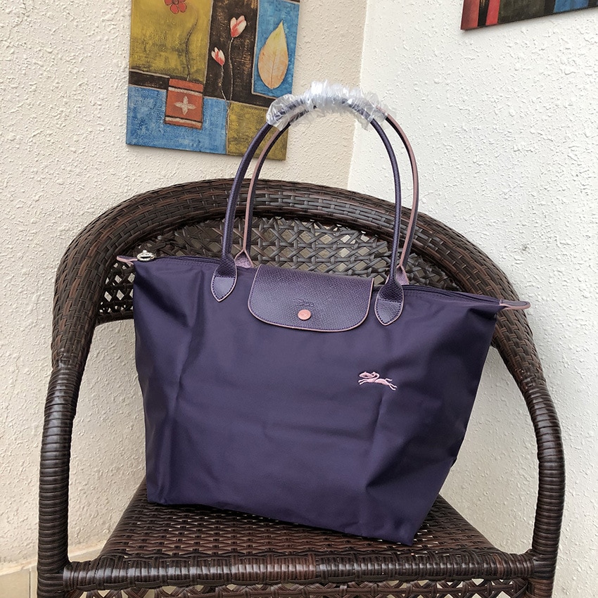 Damska Mini torebka nylonowa torba płócienna haftowany koń pierogi damskie pierogi krótki uchwyt mały uchwyt ręczny sztylet