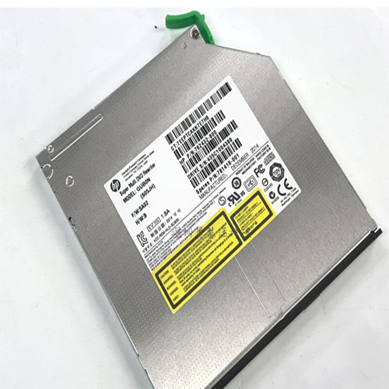 Unidad óptica para estación de trabajo HP, unidad de grabación de DVD, ultra delgada, 9,5mm, DVDRW, Z240, Z440, Z640, nueva