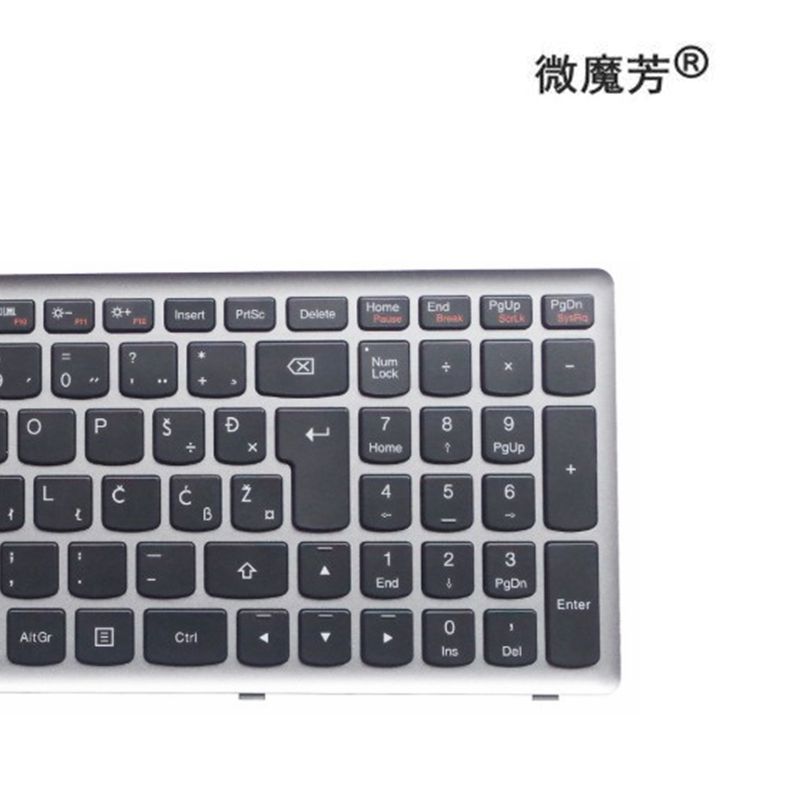 backlight keyboard for Lenovo Ideapad Z710 U510 SV laptop keyboard
