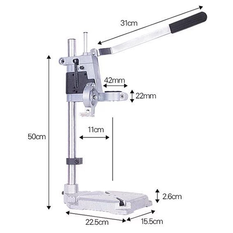 Hand Electric Drill Bracket Multi-function Electric Drill Bracket Electric Drill Variable Bench Drill Universal Bracket Mini