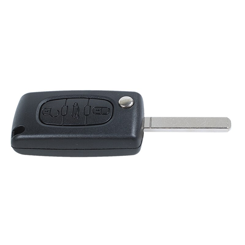 Fjernbetjening til peugeot 407 og 407 sw foldbare 3 knapper