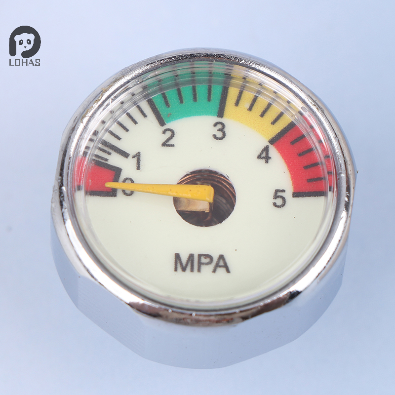 Luft mini mikro trykkmåler manometer | gjenger  m10 m8 | 5 mpa 10 mpa 20 mpa 30 mpa 35 mpa 40 mpa 300 bar 3500 psi 5000 psi 6000 psi