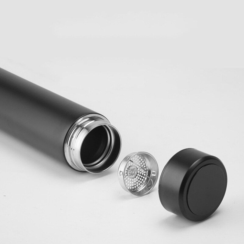 304 rustfri mælk smart stål lcd kaffekolber te display kop touch rustfri krus termisk termokande flaske vakuum vand
